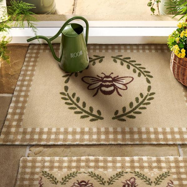 Hug Rug Beehive Beige Charity Doormat