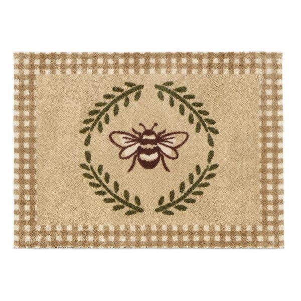hug rug Beehive Beige Charity Doormat