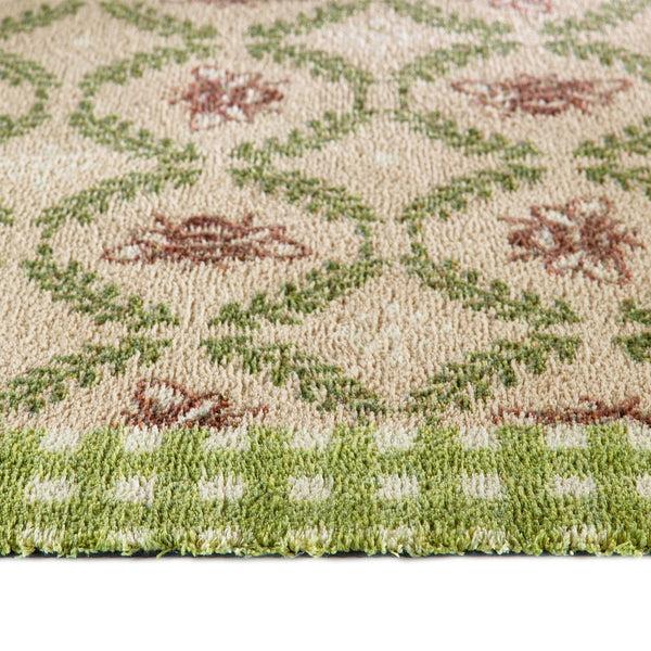 Hug Rug Beehive Green Charity Doormat