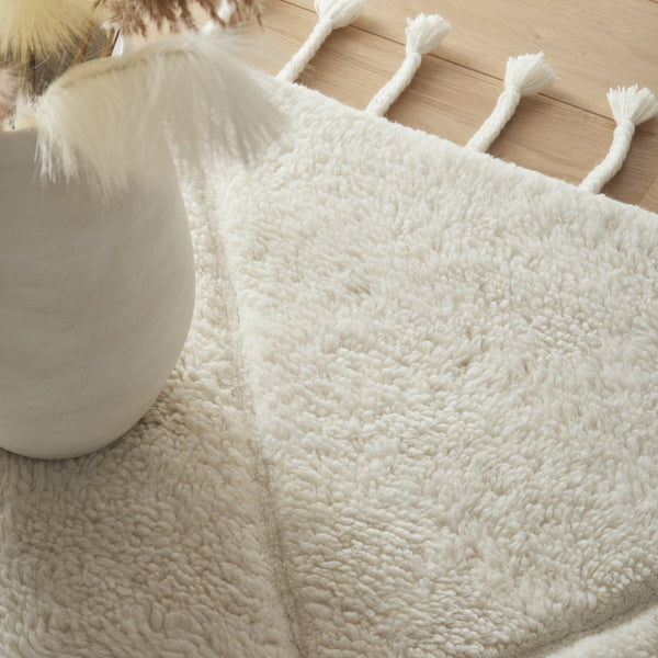 Hug Rug Berber Diamond Ivory Rug