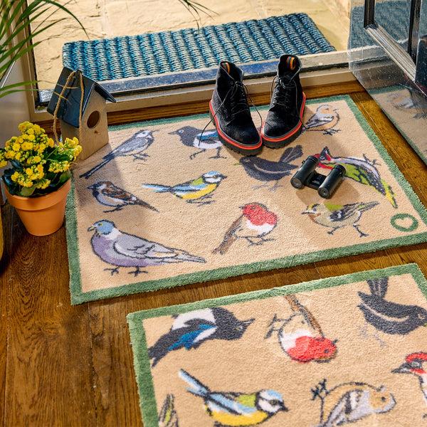 Hug Rug Bird Watcher Charity Doormat
