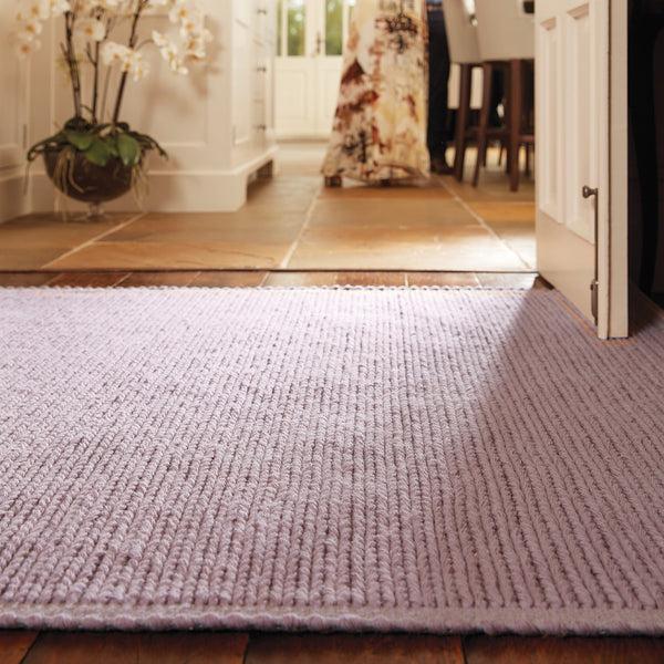 Hug Rug Cable Rug New Blush