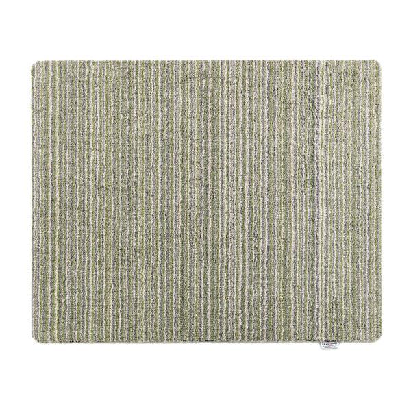 Hug Rug Candy Green Stripe Washable Doormat