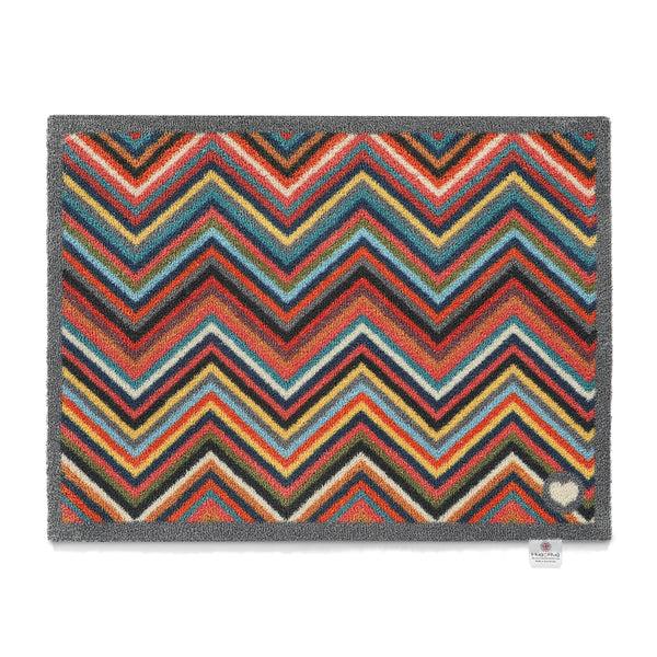 hug rug Chevron 1 Multicoloured Doormat
