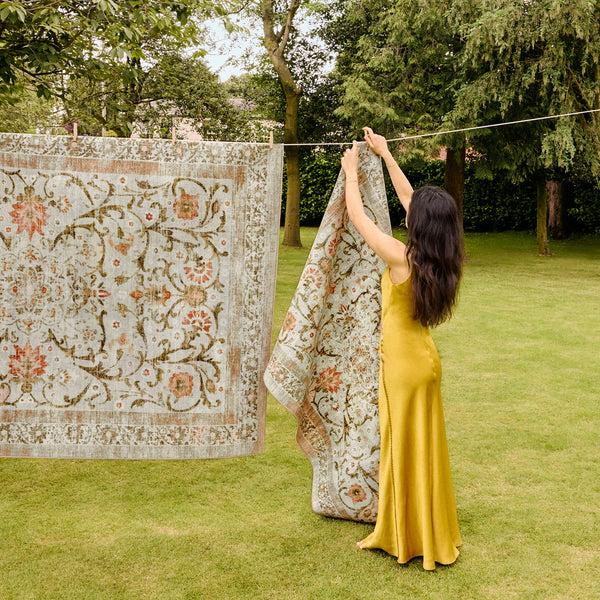 Hug Rug Country Paisley Eco-Washable Rug