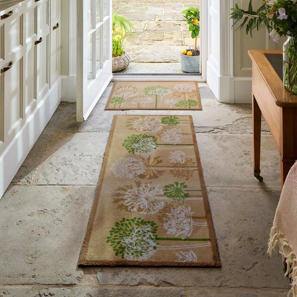 Hug Rug Dandelions Beige Washable Doormat