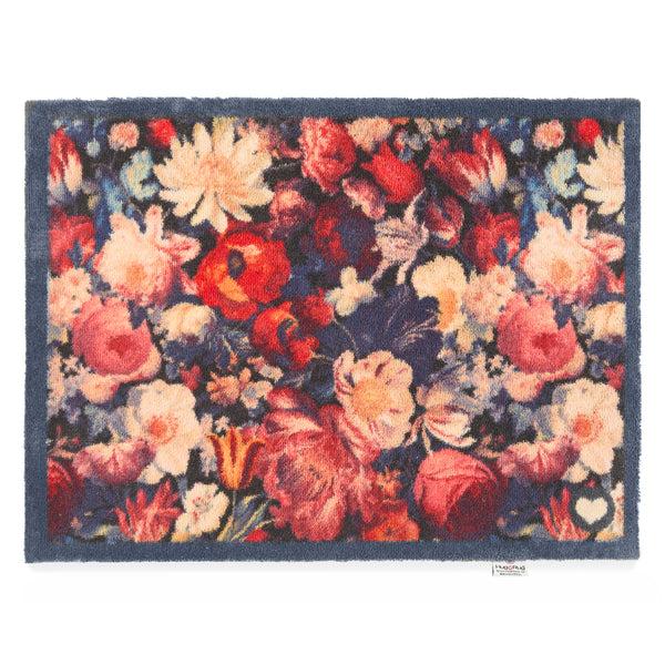 hug rug Dark Florals Washable Doormat