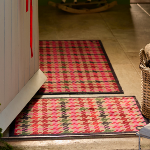 Hug Rug Designer 27 Houndstooth Doormat