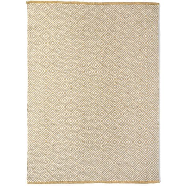 hug rug Diamond Washable Rug Gold