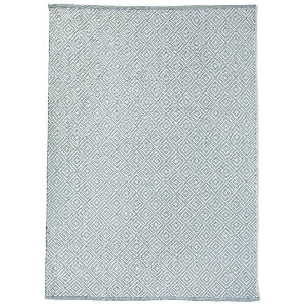 hug rug Diamond Washable Rug Sky Grey
