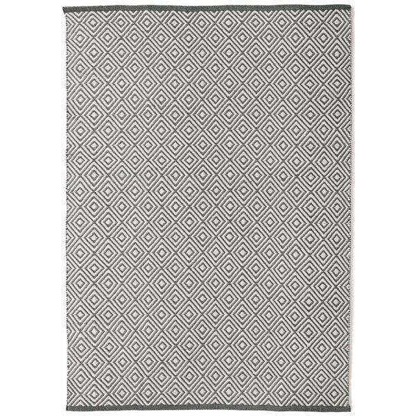 hug rug Diamond Washable Rug Warm Grey
