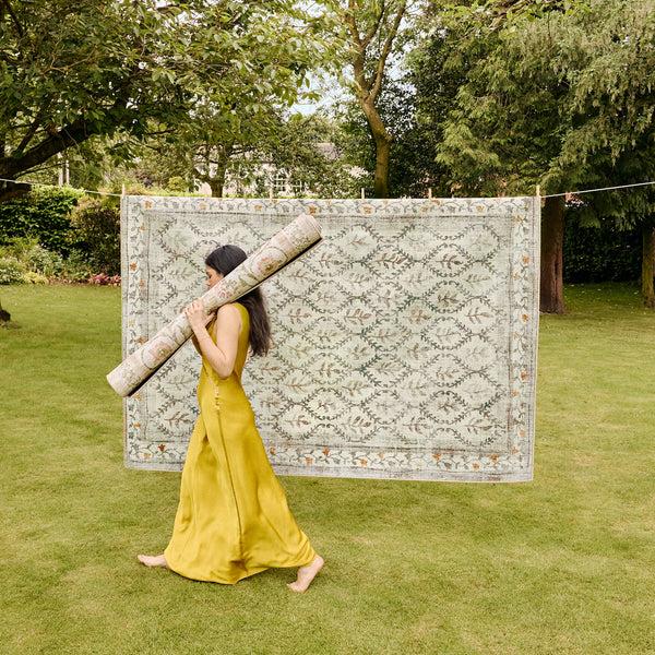 Hug Rug English Garden Eco-Washable Rug