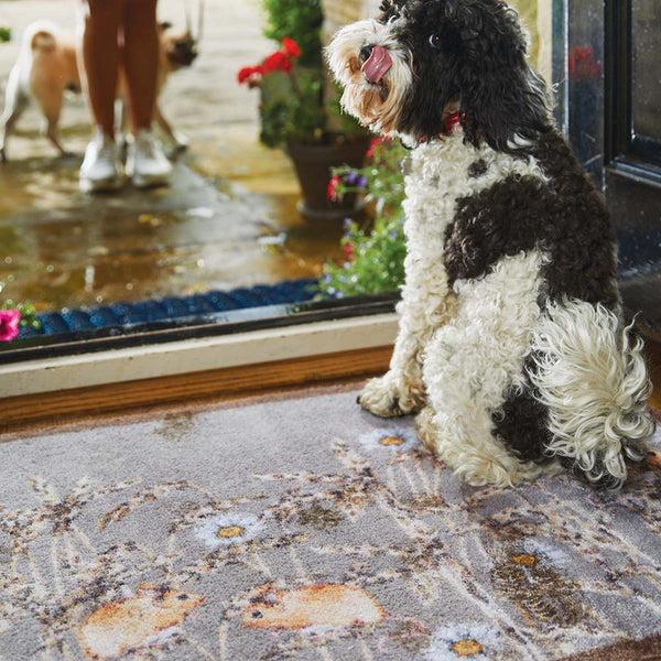 Hug Rug Field Mice 1 Washable Doormat