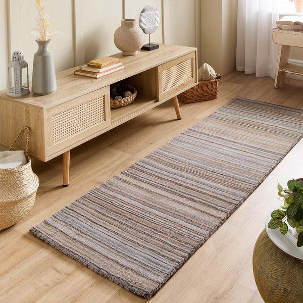 Hug Rug Fine Stripes Rug Beige