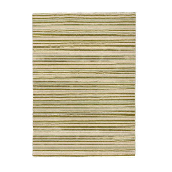 hug rug Fine Stripes Rug Green