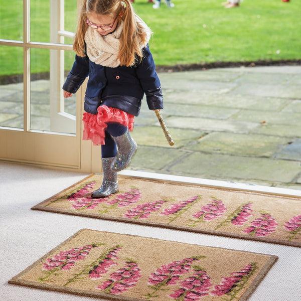 Hug Rug Floral 2 Washable Doormat