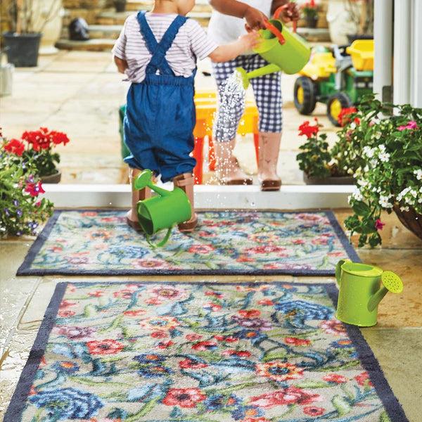 Hug Rug Garden Multi Floral 2 Doormat