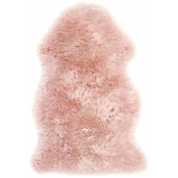 hug rug Genuine Sheepskin Rug Adobe Rose