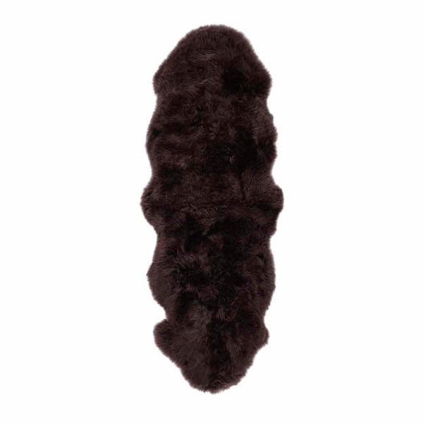 Hug Rug Genuine Sheepskin Rug Chocolate