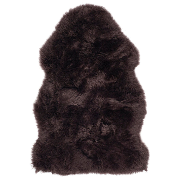 hug rug Genuine Sheepskin Rug Chocolate