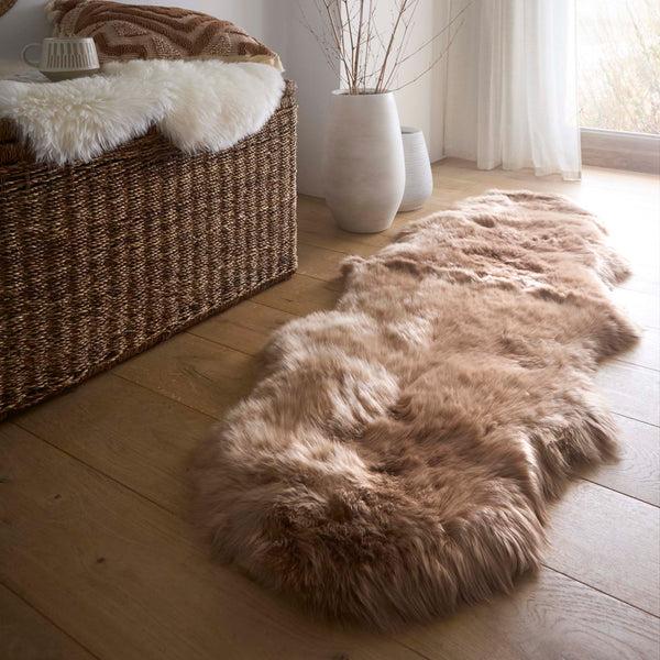 Hug Rug Genuine Sheepskin Rug Mink