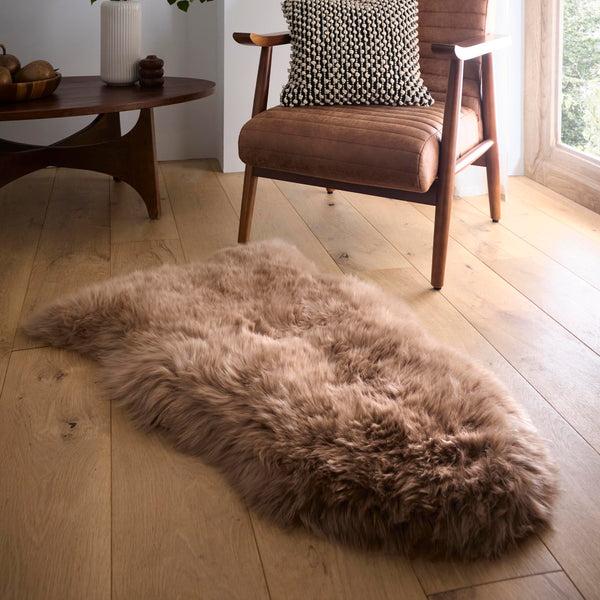 Hug Rug Genuine Sheepskin Rug Mink