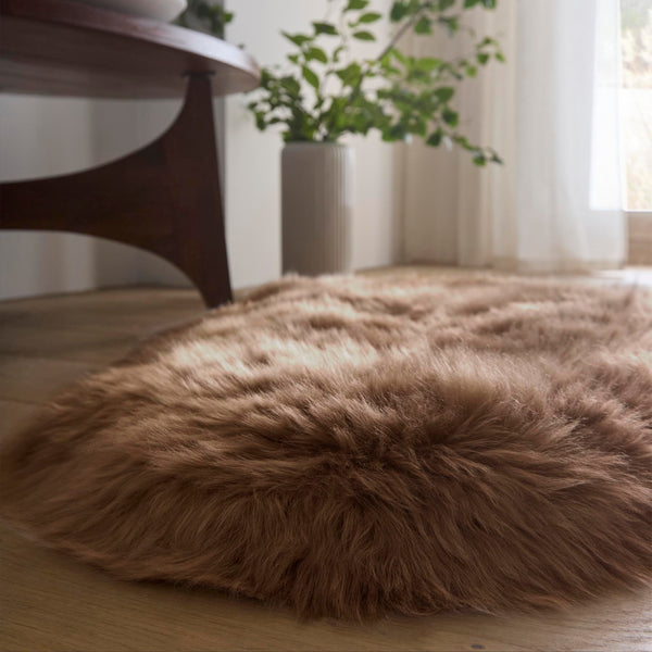 Hug Rug Genuine Sheepskin Rug Mink