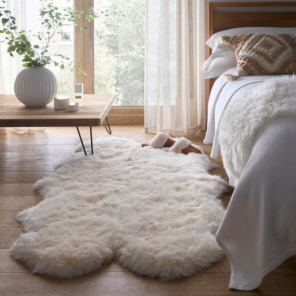 Hug Rug Genuine Sheepskin Rug Natural