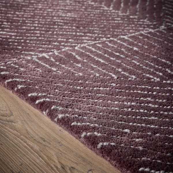 Hug Rug Geometric Rug Berry