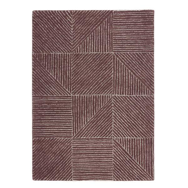 hug rug Geometric Rug Berry