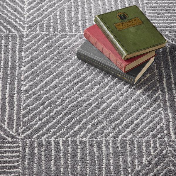 Hug Rug Geometric Rug Charcoal
