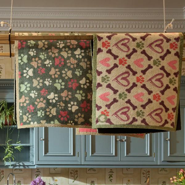 Hug Rug Hearts & Bones Washable Doormat