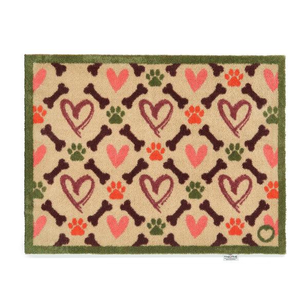 hug rug Hearts & Bones Washable Doormat