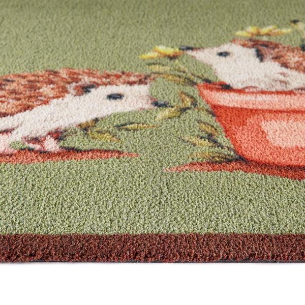 Hug Rug Hedgehog Friends Washable Doormat