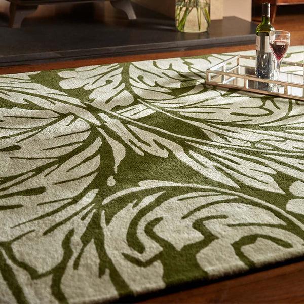 Hug Rug Heritage Floral 2 Rug Moss