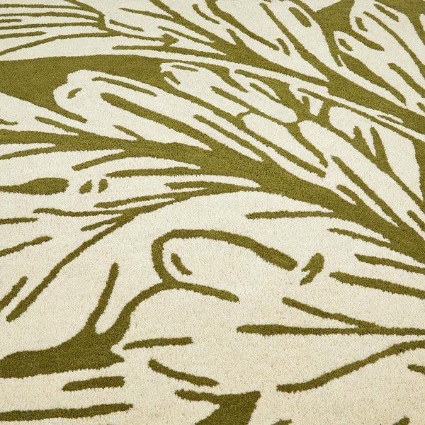 Hug Rug Heritage Floral 2 Rug Moss