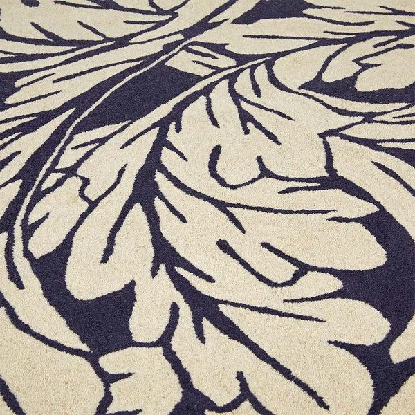 Hug Rug Heritage Floral 2 Rug Navy