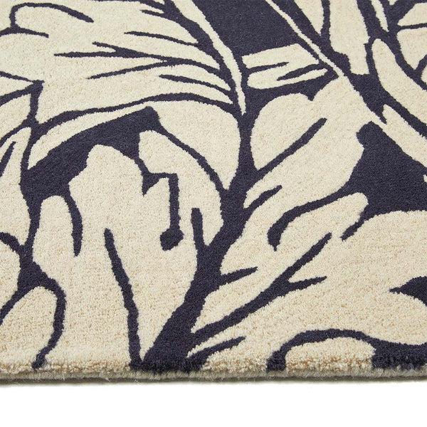 Hug Rug Heritage Floral 2 Rug Navy