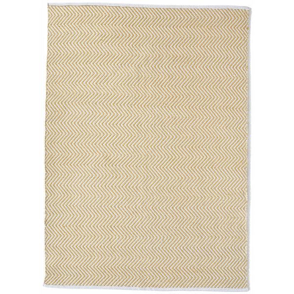 hug rug Herringbone Washable Rug Gold