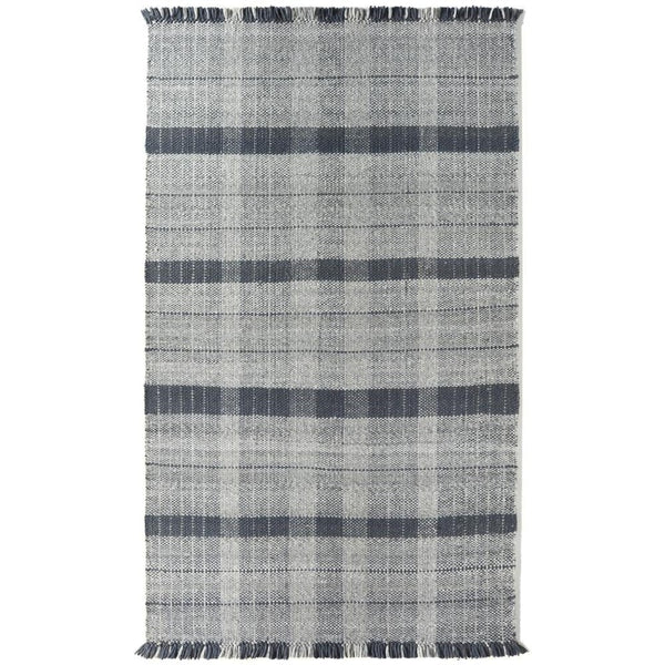 hug rug Highland Check Rug Navy