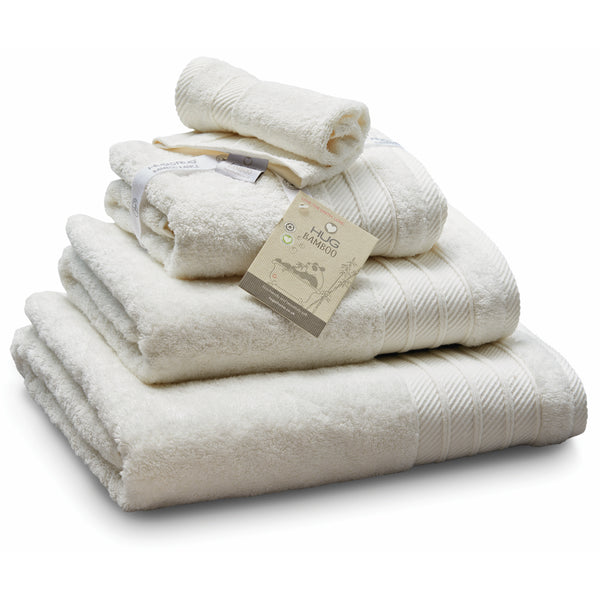 hug rug Hug Bamboo Luxury Bath Towels - Cream