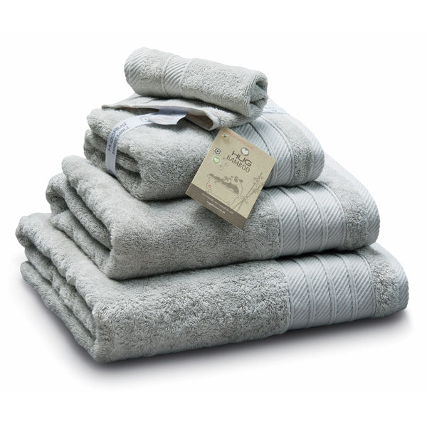hug rug Hug Bamboo Luxury Bath Towels - Grey