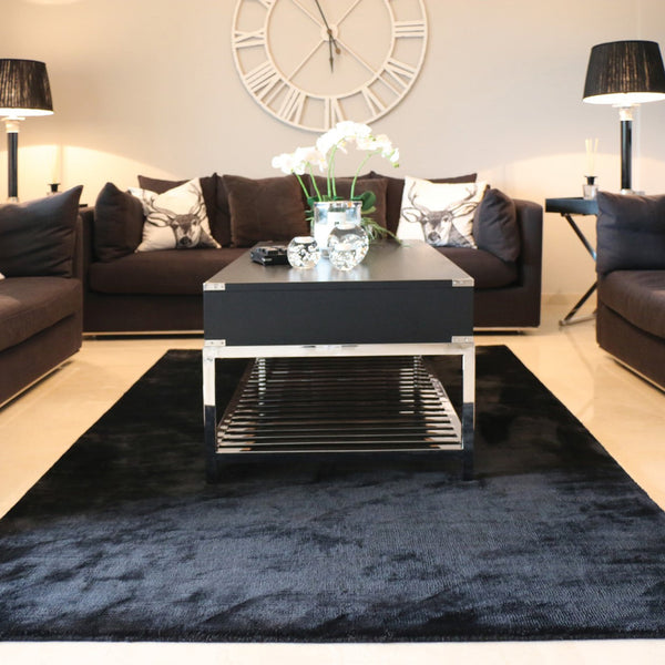 Hug Rug Karma Rug Jet Black