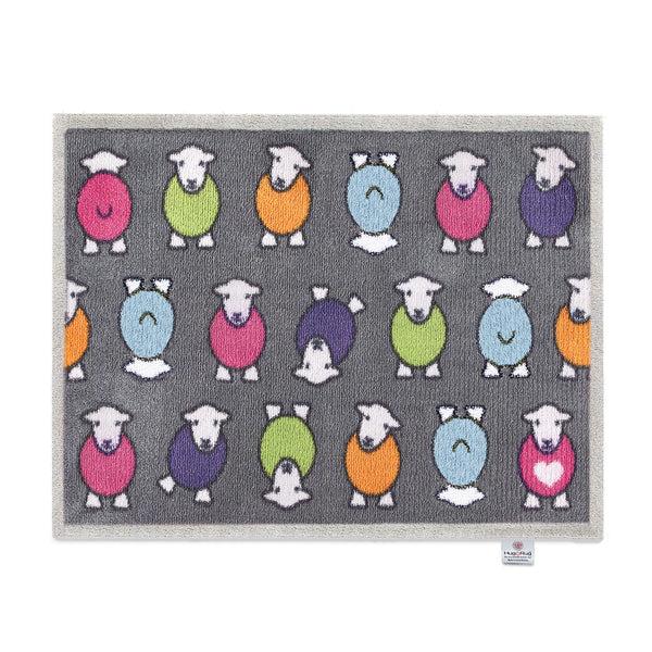 hug rug Marra Grey Herdy Washable Doormat