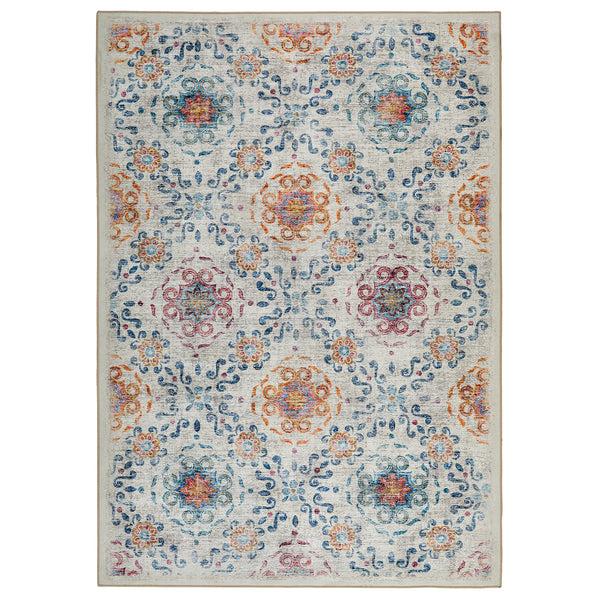 hug rug Modern Damask Eco-Washable Rug
