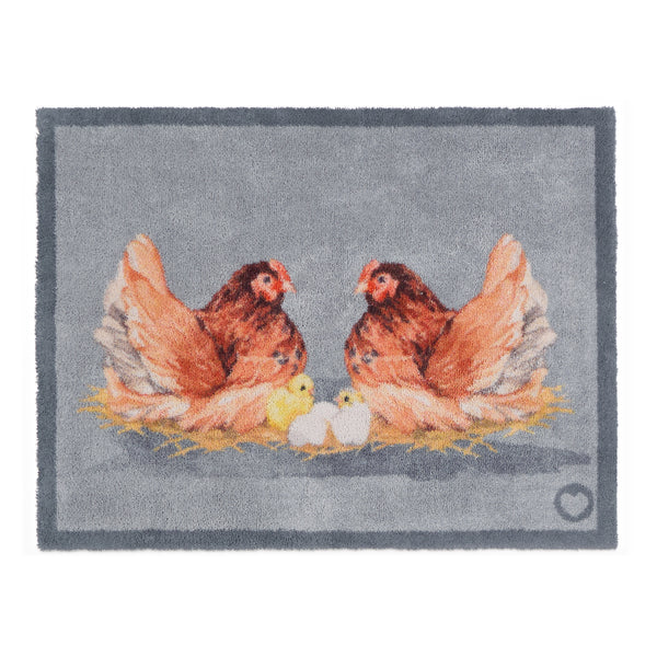 hug rug Mother Hens Washable Doormat