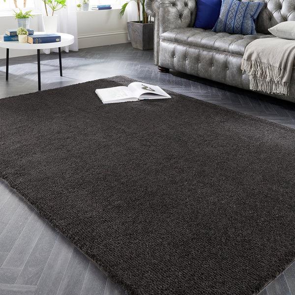 Hug Rug My Lux Charcoal Rug