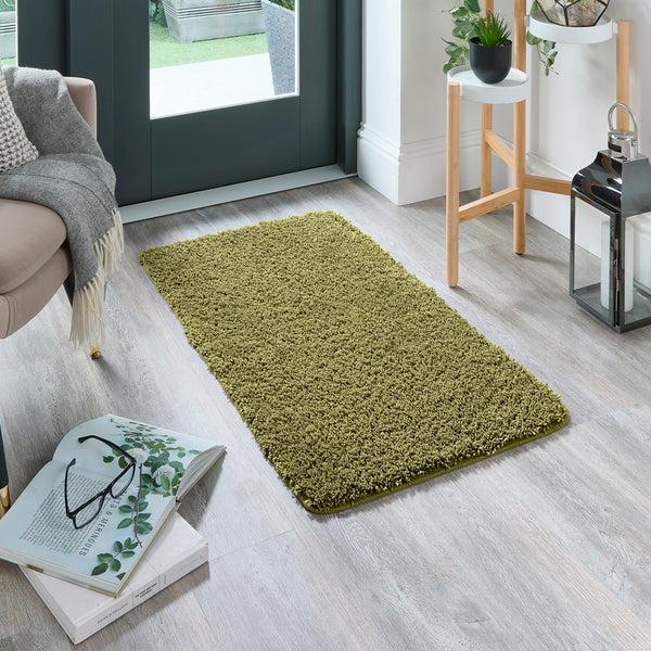 Hug Rug My Rug Washable In Olive Green