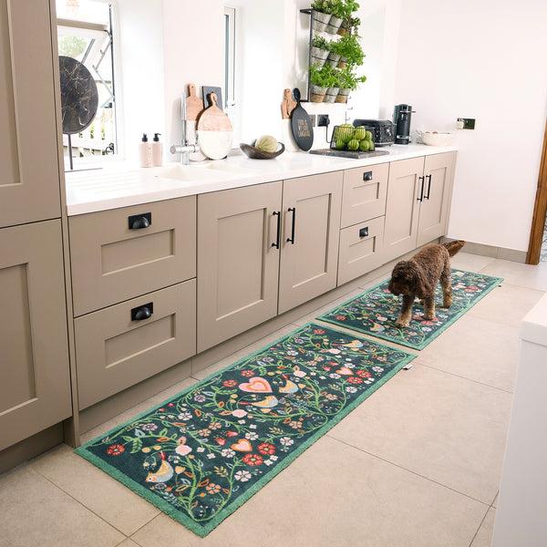 Hug Rug Nature 35 Love Birds Washable Doormat