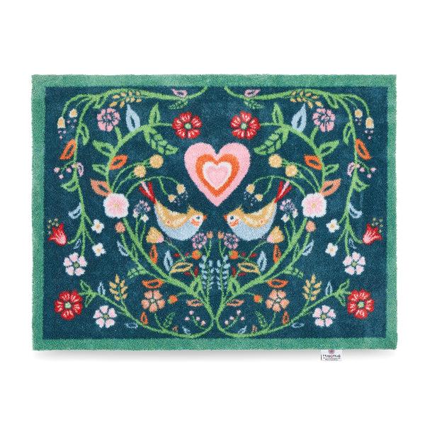 hug rug Nature 35 Love Birds Washable Doormat